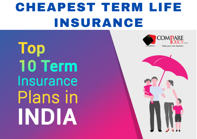 cheapest term life insurance