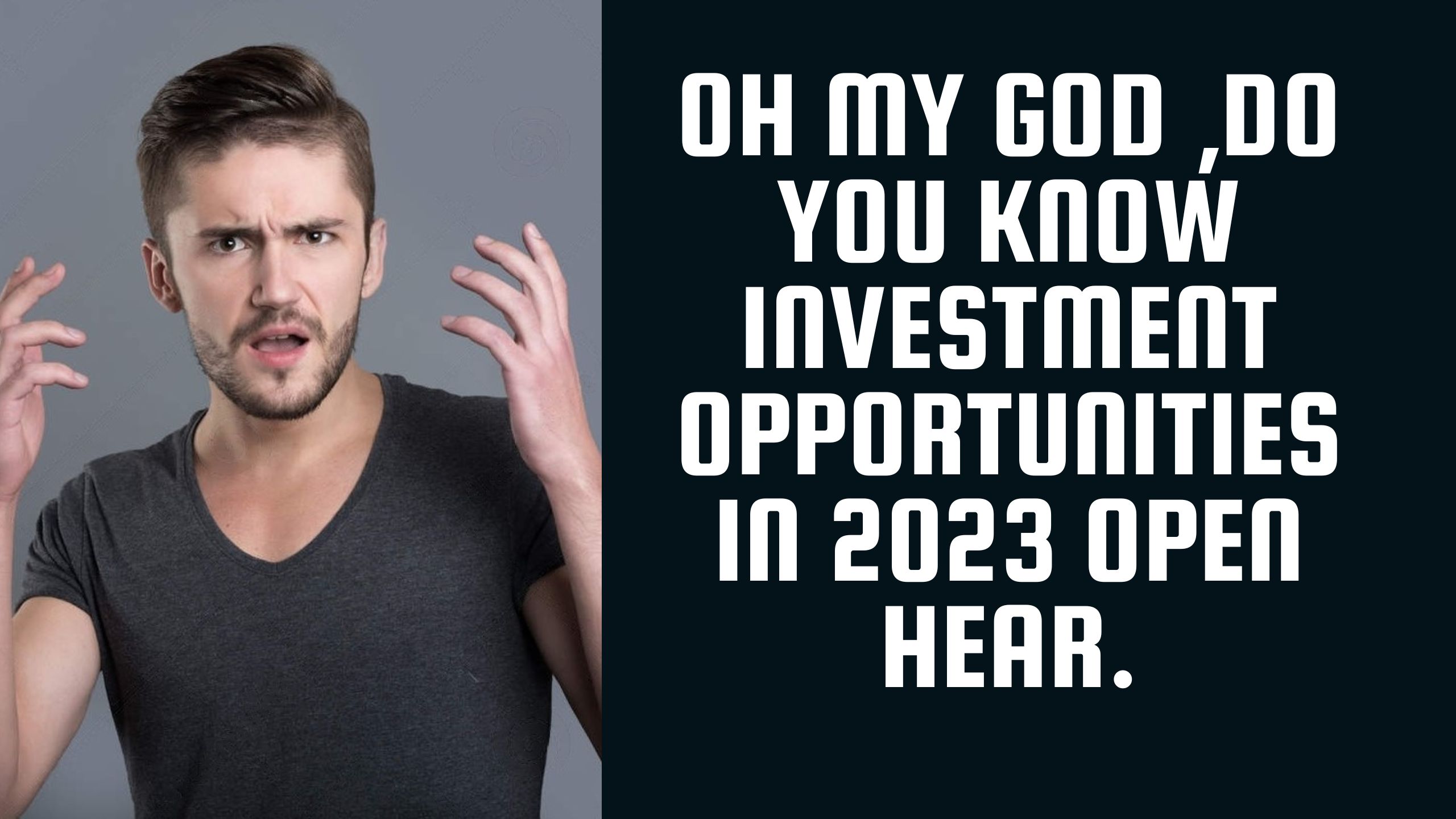 Investment opportunities