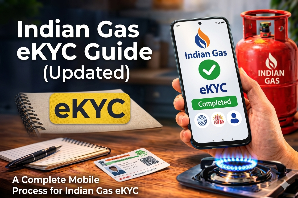 indian gas ekyc