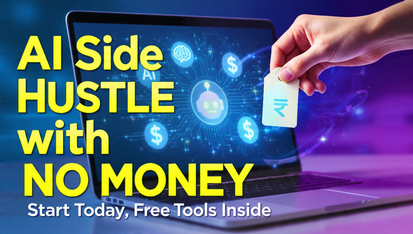 No Money No Problem. Start an AI Side Hustle Today