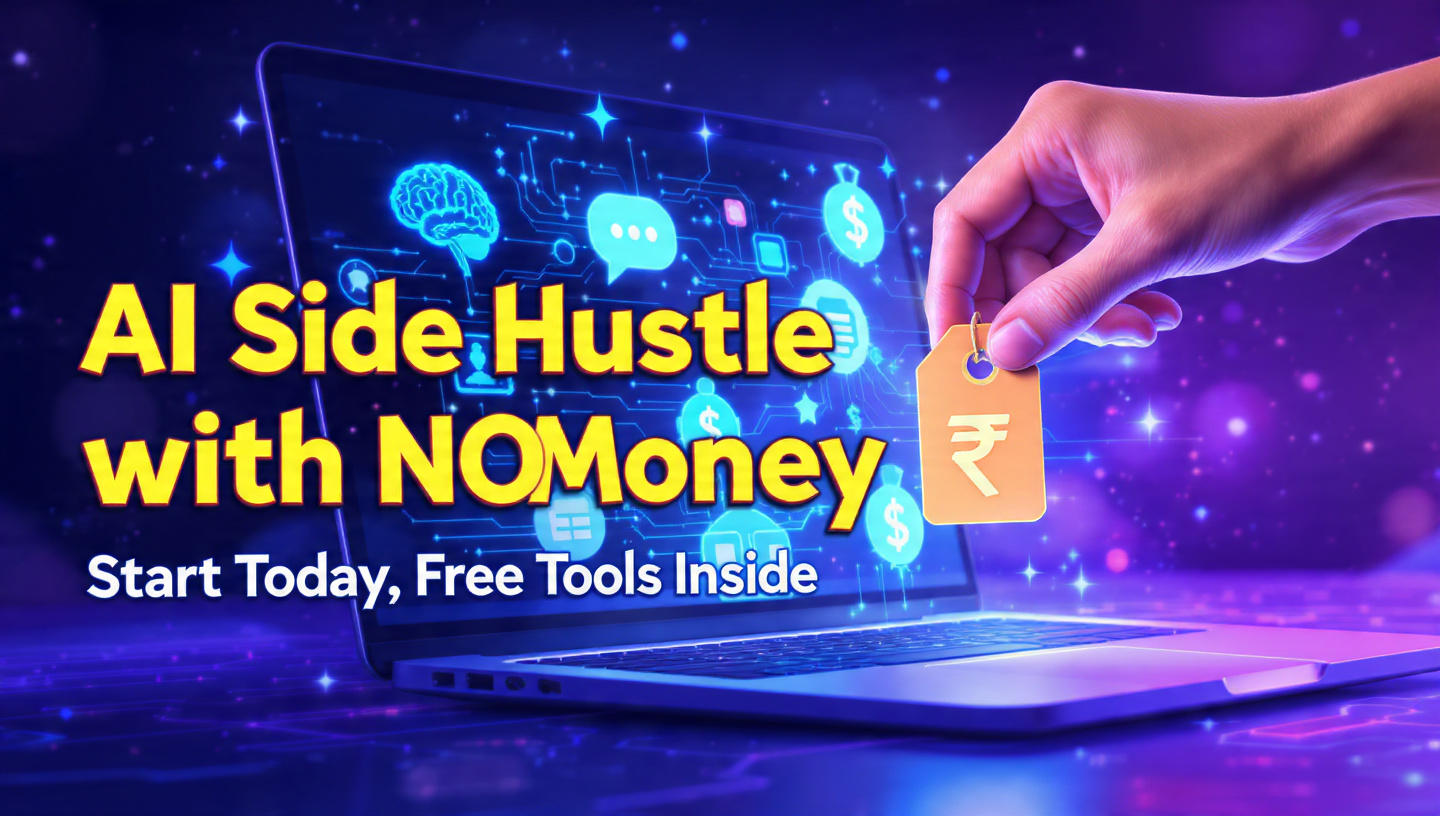 No Money No Problem. Start an AI Side Hustle Today