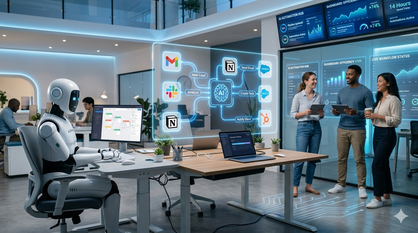 What Are AI Automation Tools A Complete Beginner’s Guide